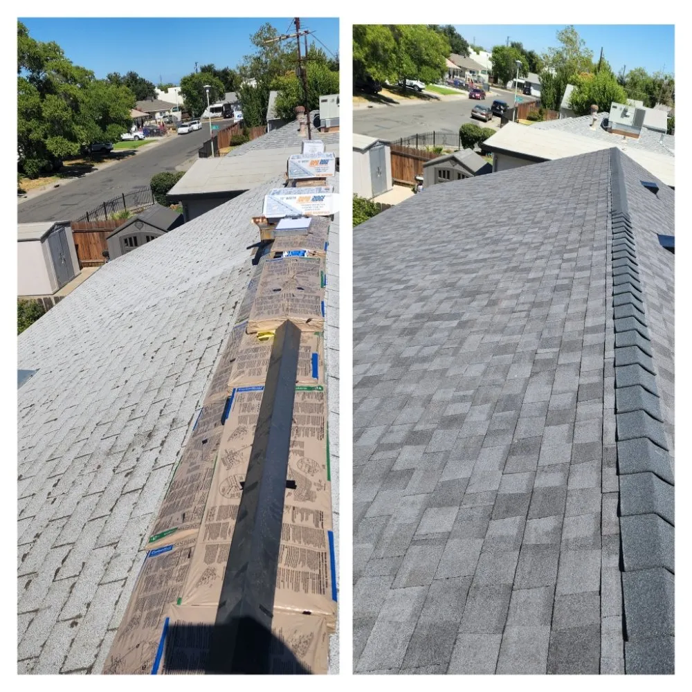 Slide of Match Point Roofing