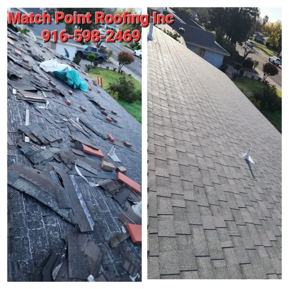 Slide of Match Point Roofing