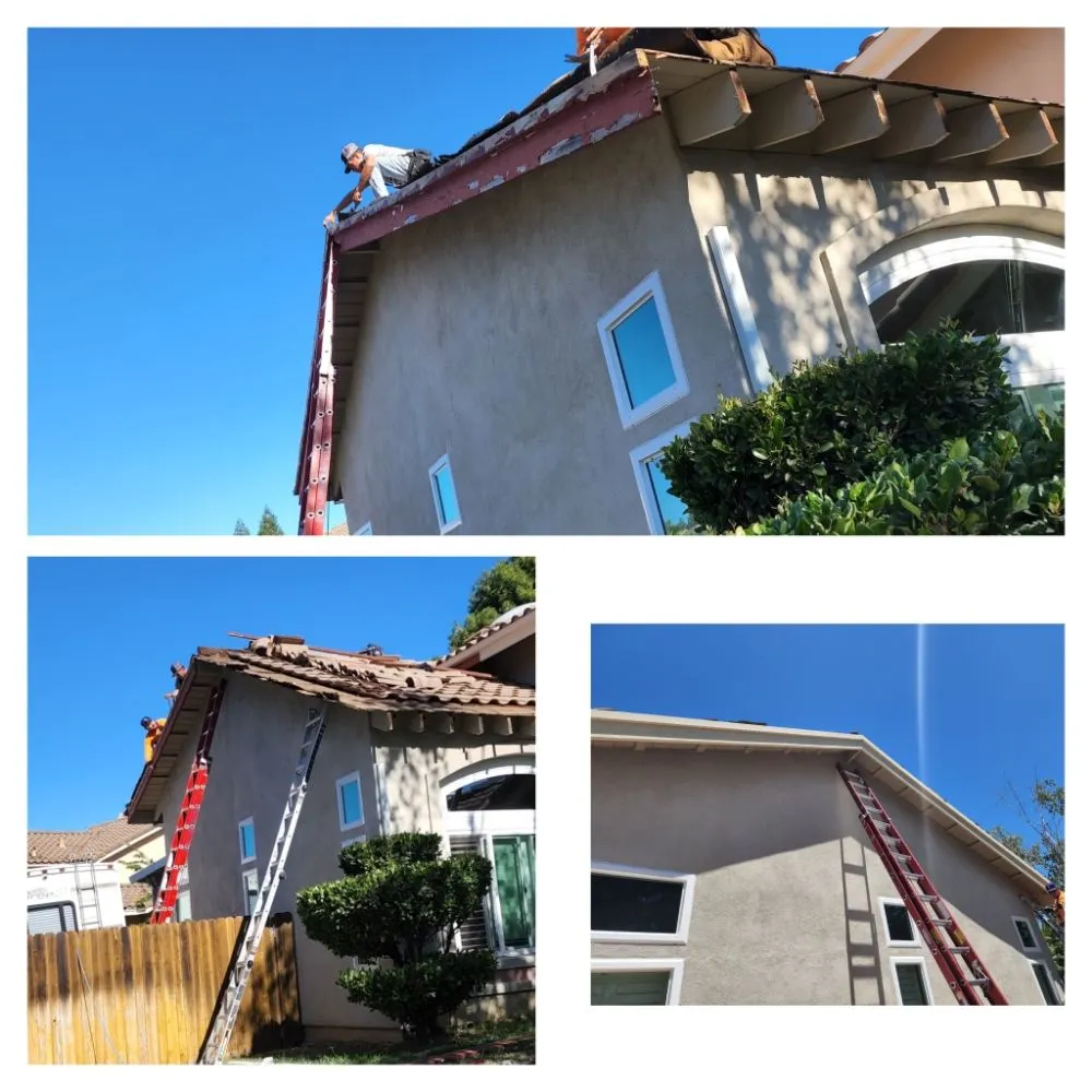 Slide of Match Point Roofing