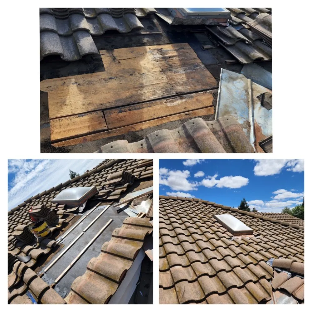 Slide of Match Point Roofing