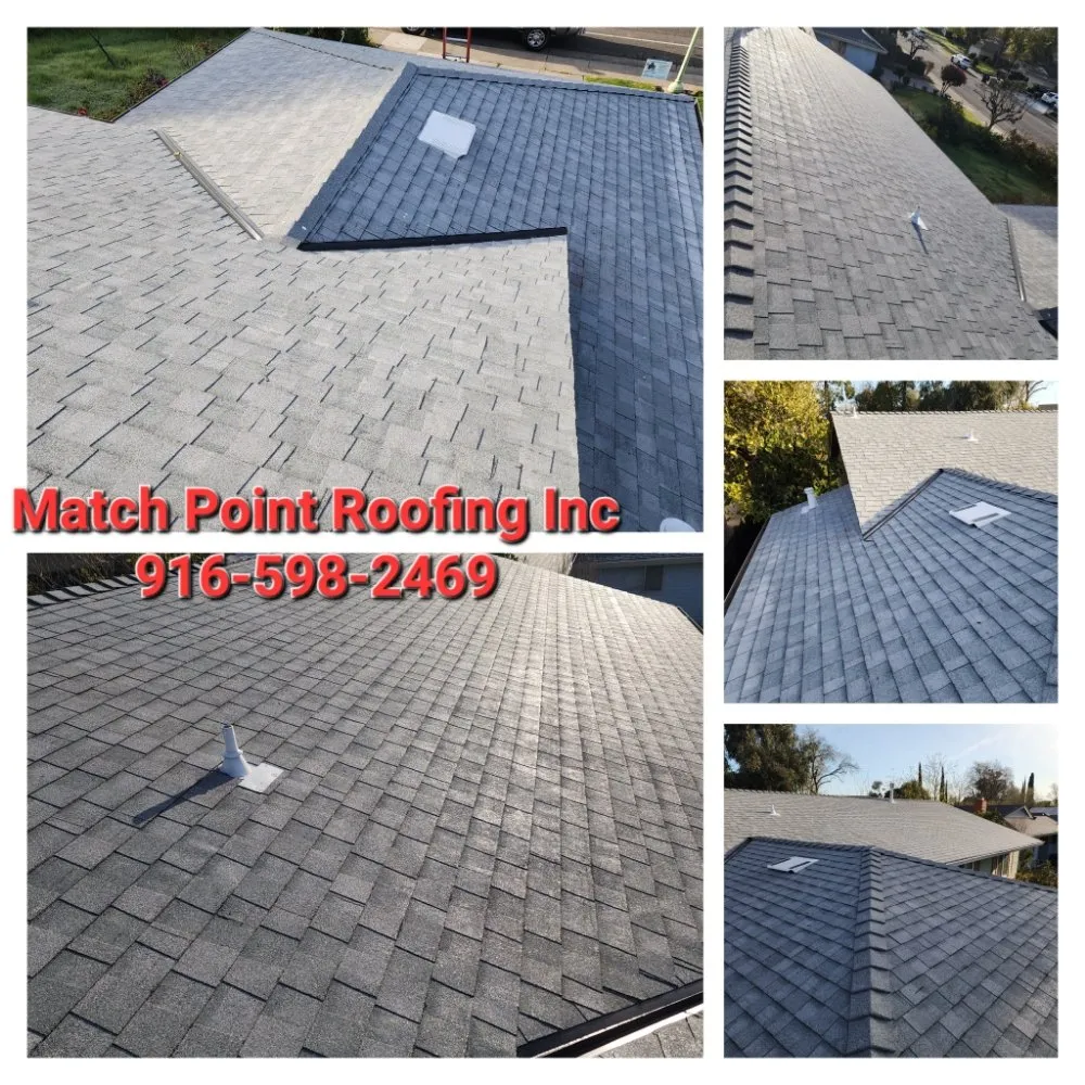 Slide of Match Point Roofing