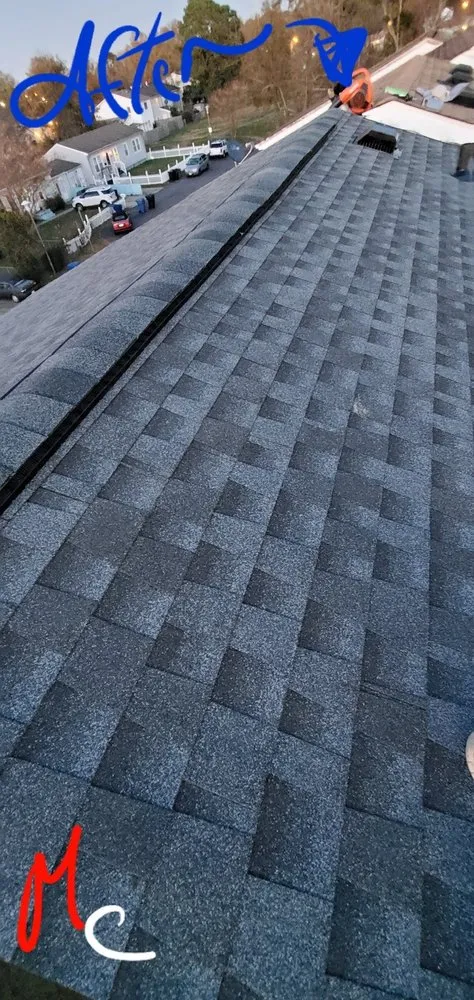 Slide of Matrix Construction of Hampton Roads