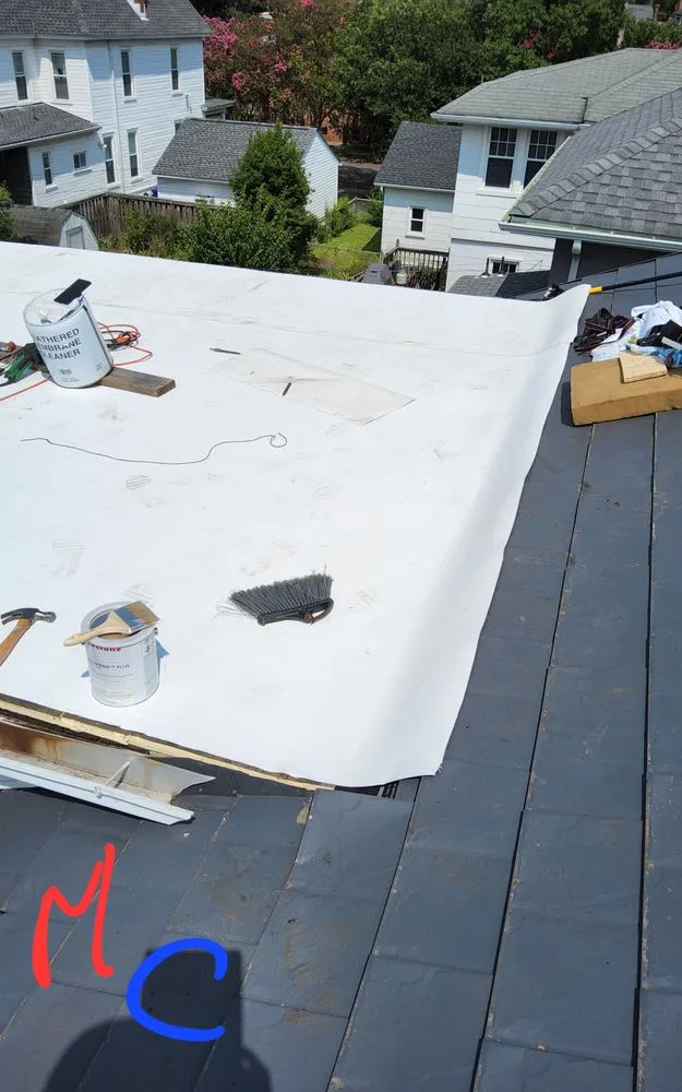 Slide of Matrix Construction of Hampton Roads