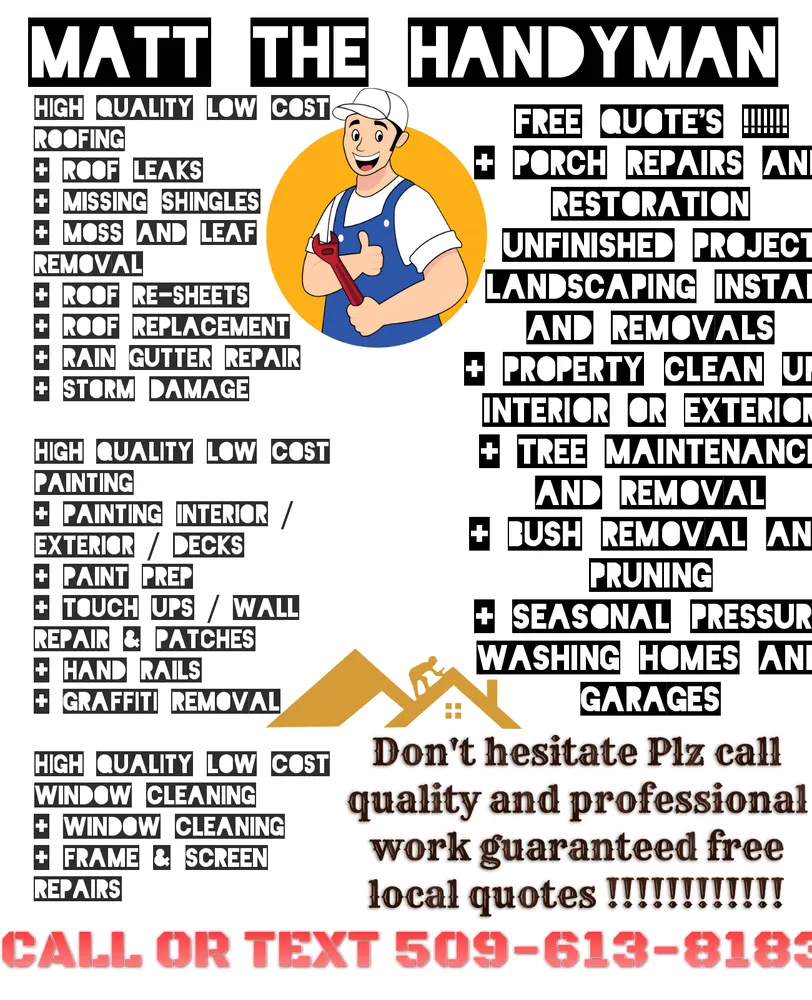 Slide of Matt The Handyman