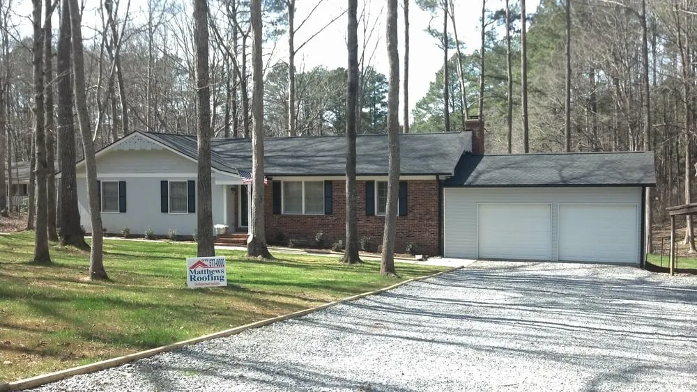 Slide of Matthews Roofing