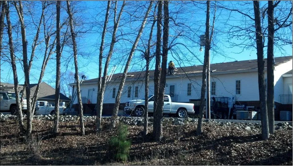 Slide of Matthews Roofing