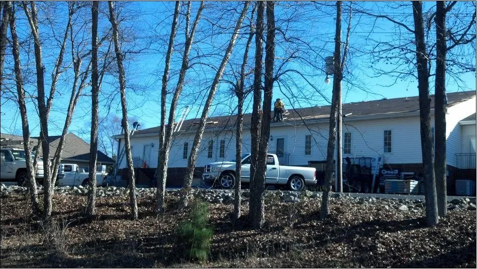 Slide of Matthews Roofing