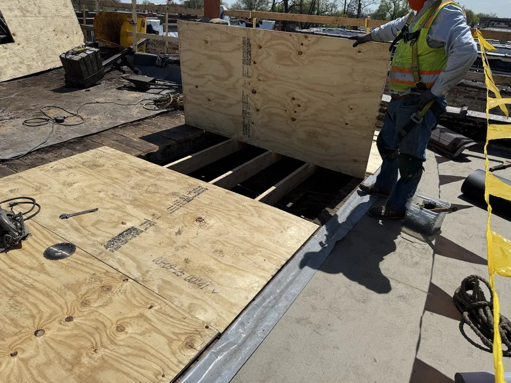 Slide of Matthews Roofing