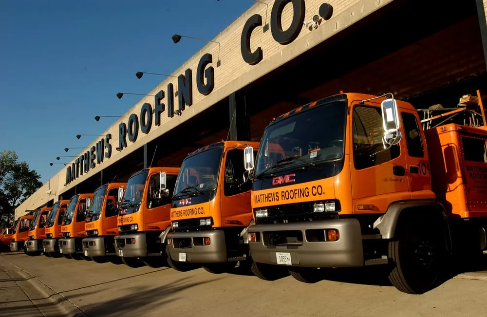 Slide of Matthews Roofing