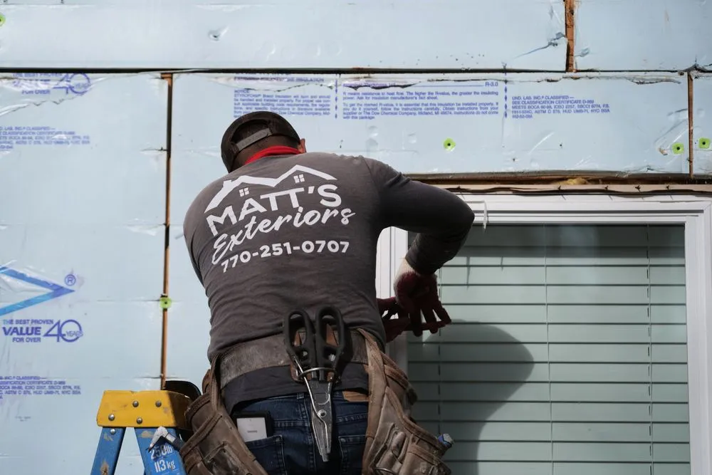 Slide of Matt's Exteriors