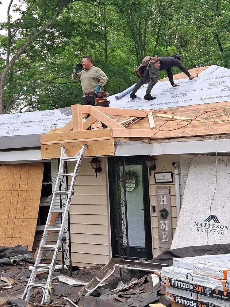 Slide of Mattsson Roofing