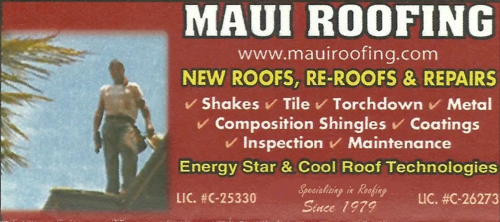 Slide of Maui Roofing