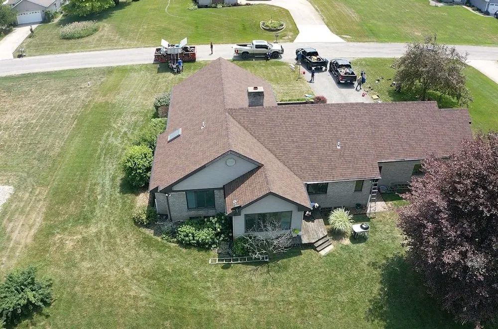 Slide of Maumee River Roofing