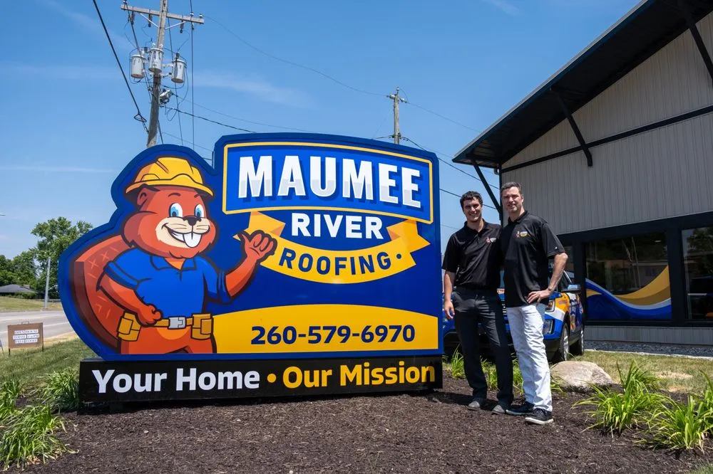 Slide of Maumee River Roofing