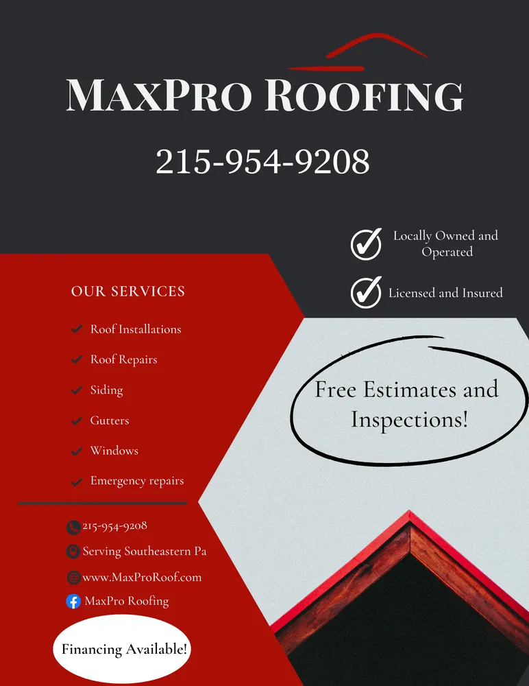Slide of Max Pro Roofing
