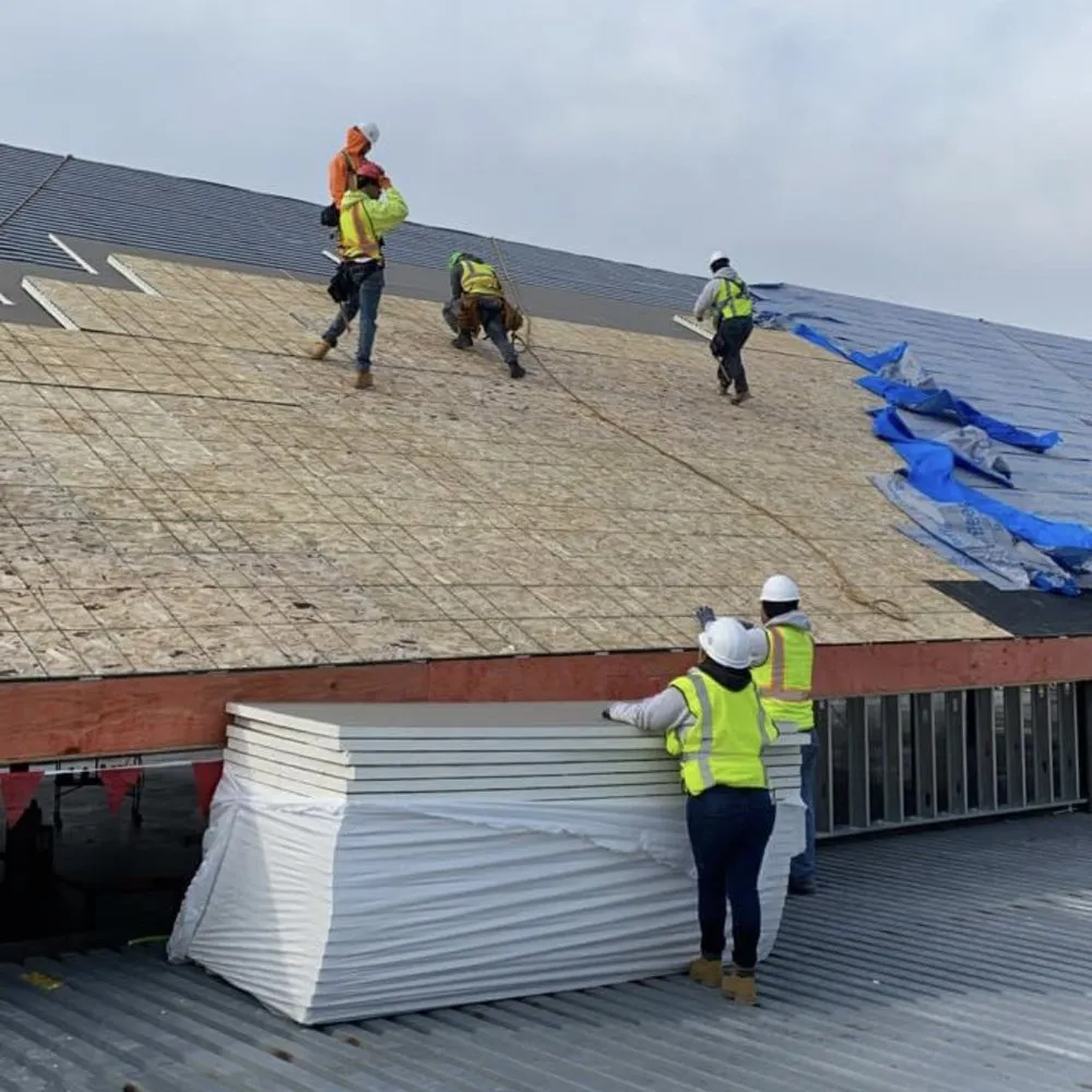 Slide of Maximond Roofing Company