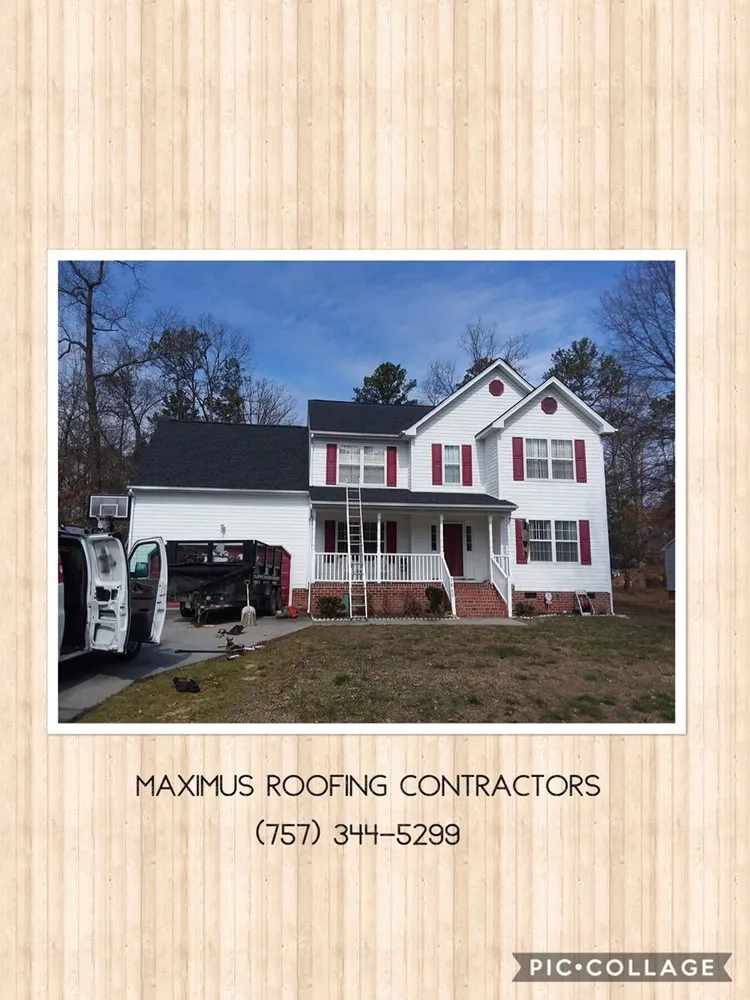 Slide of Maximus Roofing Contractors