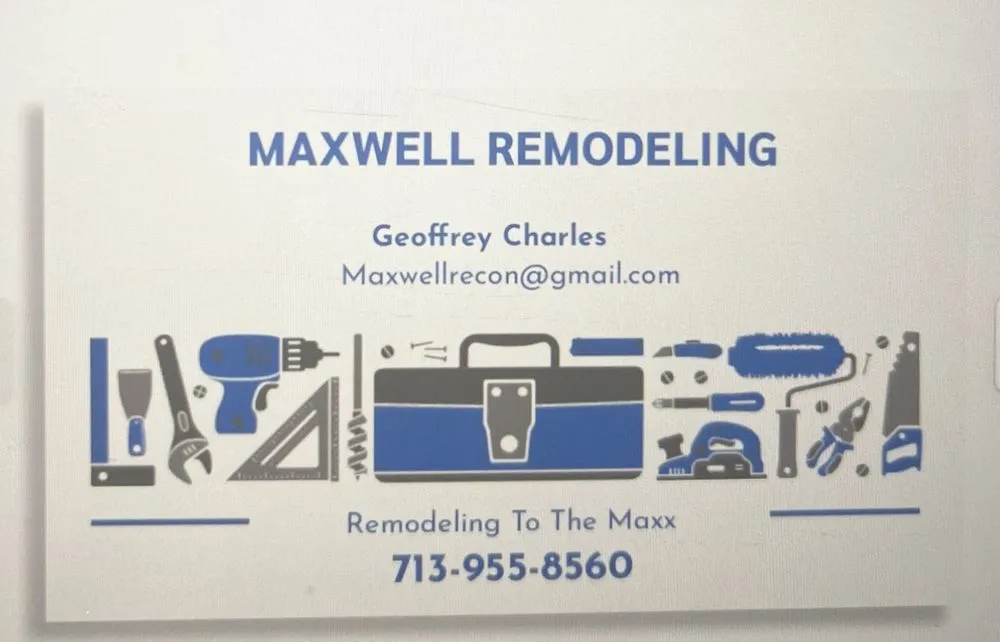 Slide of Maxwell Remodeling