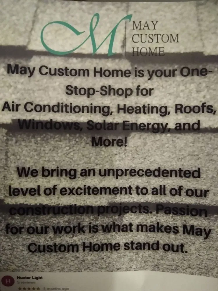 Slide of May Custom Home
