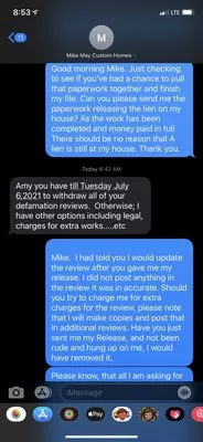 May Custom Home Logo