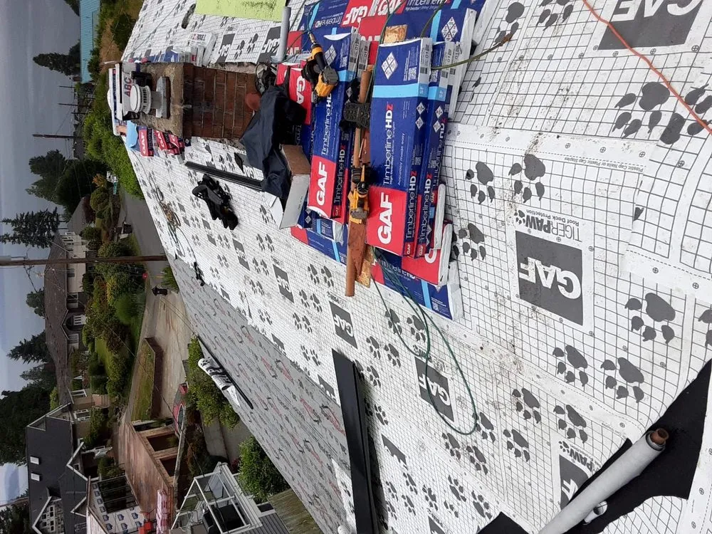 Slide of Maya roofing