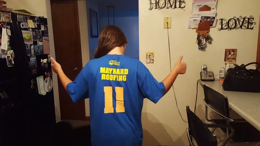 Slide of Maynard Roofing Company