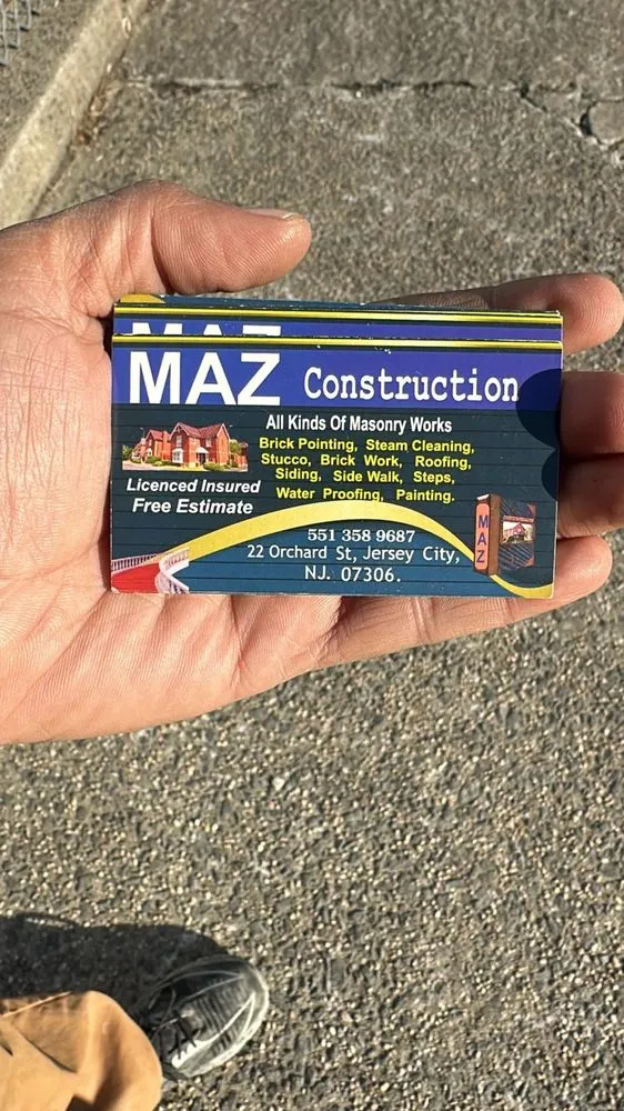Slide of MAZ Construction