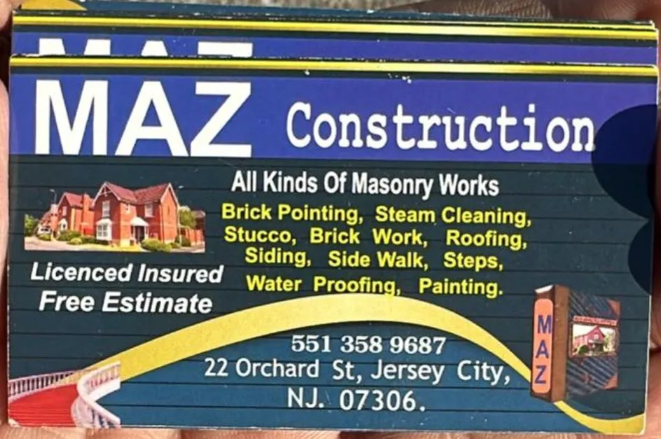 Slide of MAZ Construction