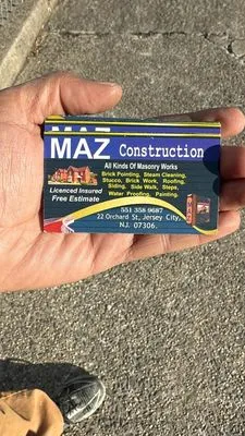 MAZ Construction Logo