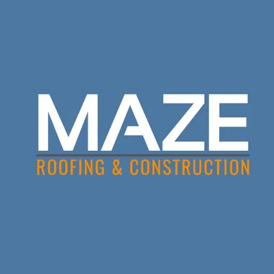 Maze Roofing & Construction Logo