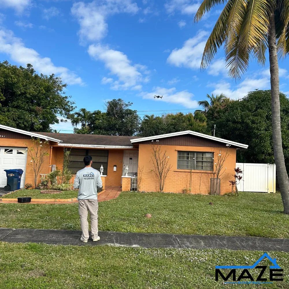 Slide of Maze Roofing