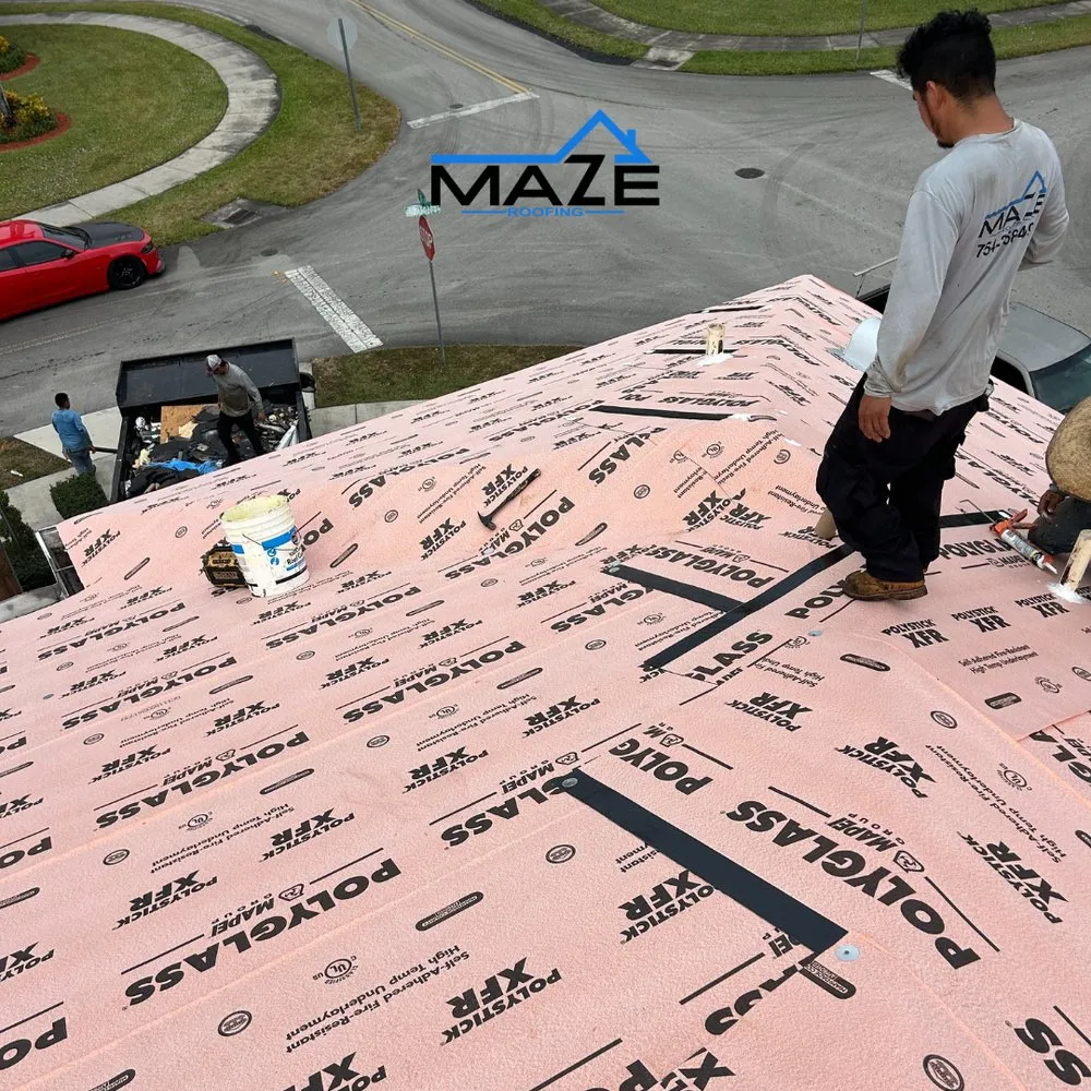 Slide of Maze Roofing