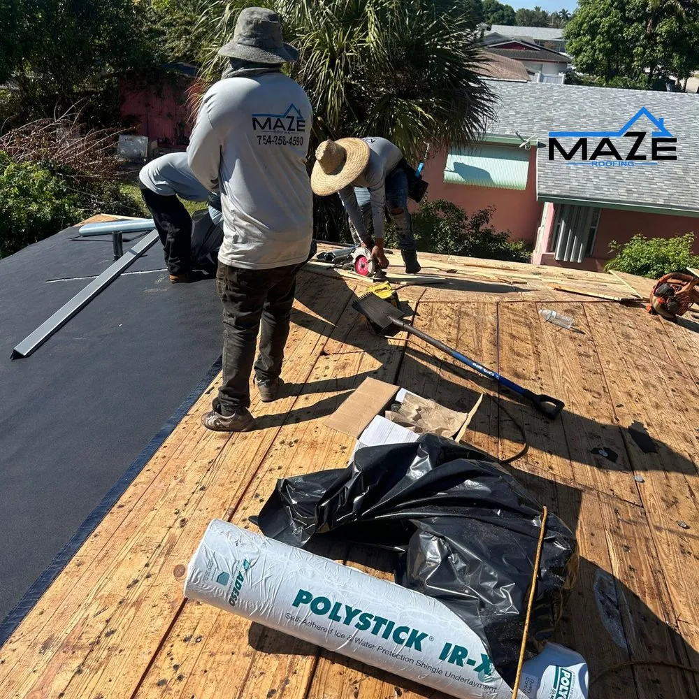 Slide of Maze Roofing