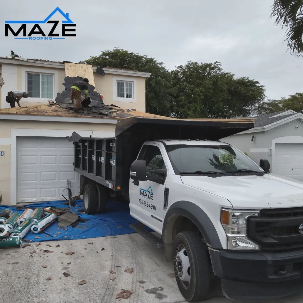 Slide of Maze Roofing