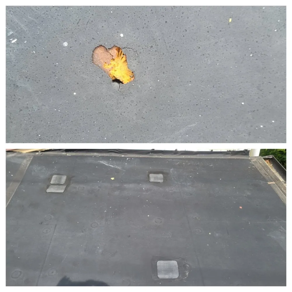 Emergency metal roofing installation for residential properties in Newtown Square, PA by MB Roofing