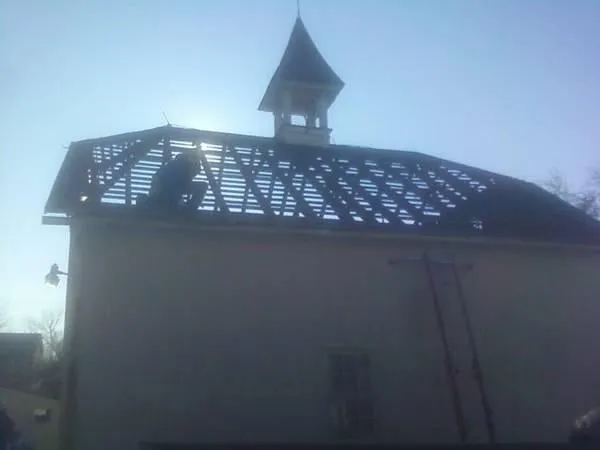 Emergency storm damage roof repair in Palm, PA by MB Roofing
