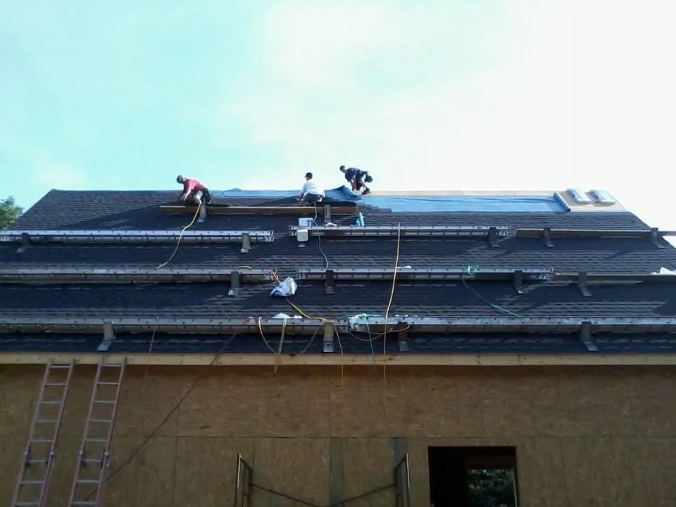 Reliable residential roofing service with free inspection in Palm, PA by MB Roofing