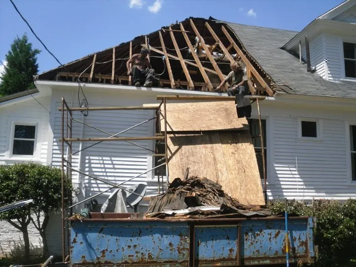 Slide of MBA Roofing - Hickory