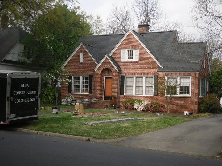 Slide of MBA Roofing - Hickory