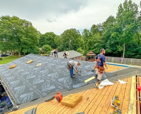 MBA Roofing of Mooresville Logo