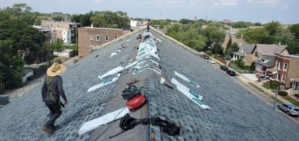 Slide of MBA Roofing Siding & Gutters