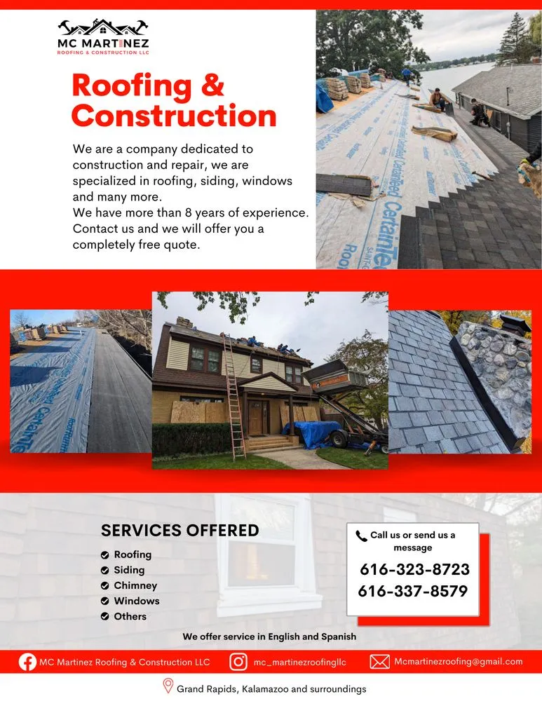 Slide of Mc Martínez roofing & construction