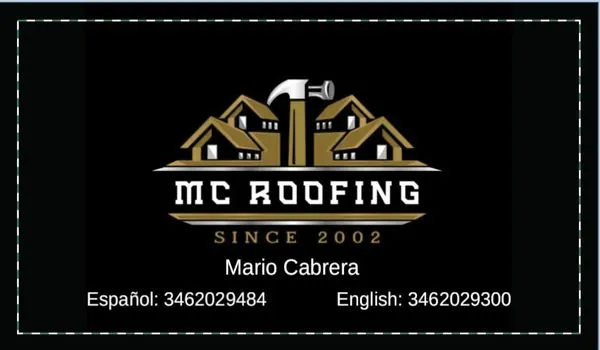 Mc Roofing Logo
