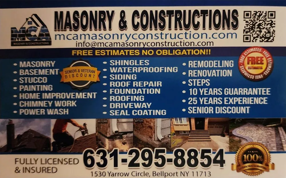 Slide of MCA Masonry Construction