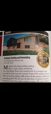 McAdams Roofing and Remodeling