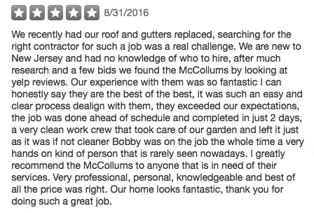 Slide of Mccollum Roofing & Siding