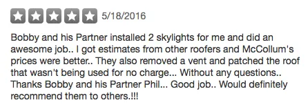 Slide of Mccollum Roofing & Siding