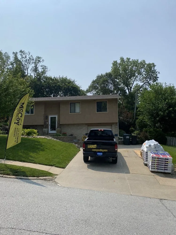 Slide of McCoy Roofing