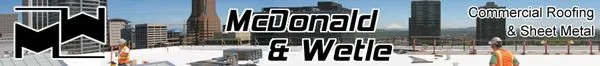 McDonald & Wetle Roofing Logo
