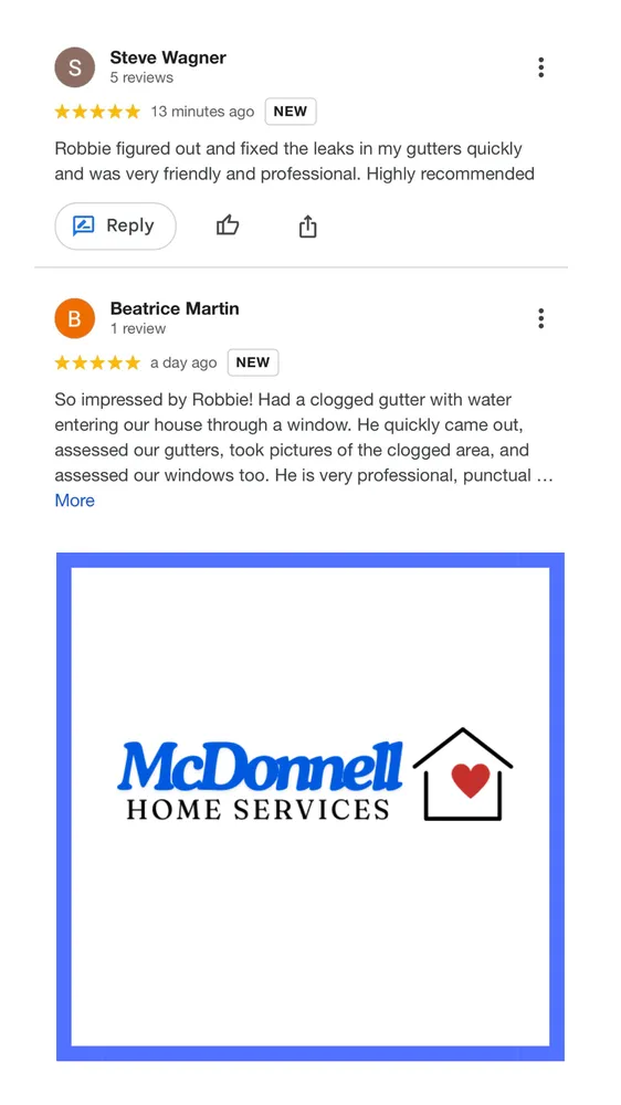 Slide of McDonnell Home Services